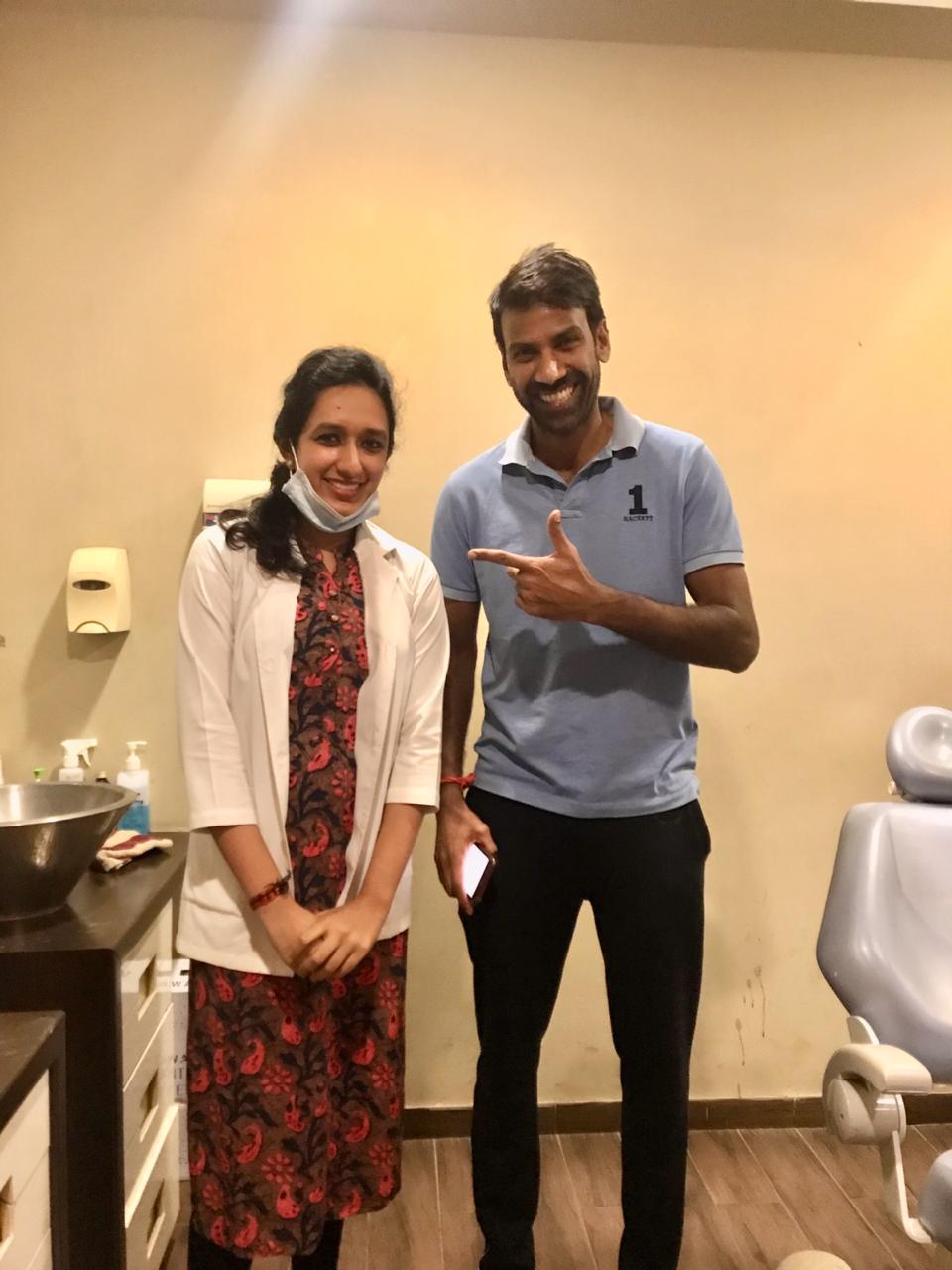Patient with Dr Aishwarya